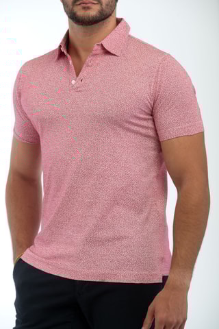 Polo slim - Rouge - Zanone