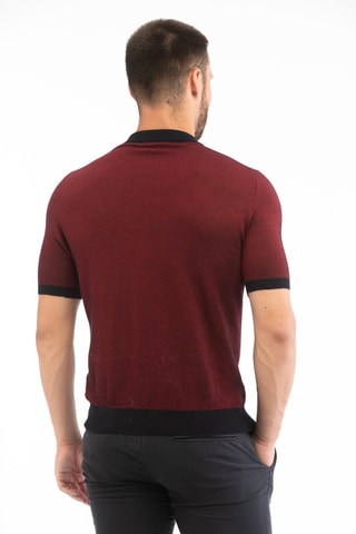 Polo slim - Bordeaux - Zanone