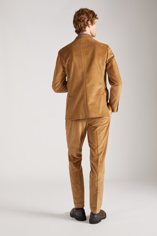 Costume en velours - Camel - Montedoro