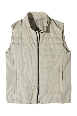 Doudoune light sans manches - Gris clair