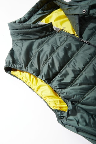 Doudoune slim sans manches - Vert - Montedoro