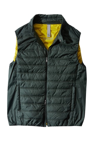 Doudoune slim sans manches - Vert - Montedoro