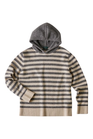 Pull slim en laine vierge - Gris foncé chiné - Zanone