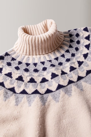 Sous-pull slim en laine vierge - Beige - Zanone