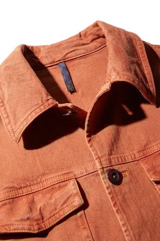 Veste en jean - Orange - Montedoro