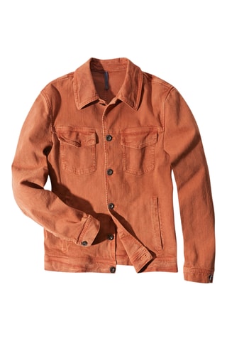 Veste en jean - Orange - Montedoro
