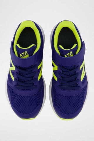 Sneakers 570 - Bleu foncé et jaune