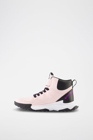 Sneakers montantes en cuir - Rose