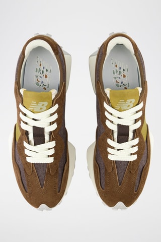 Sneakers en cuir 327 - Marron