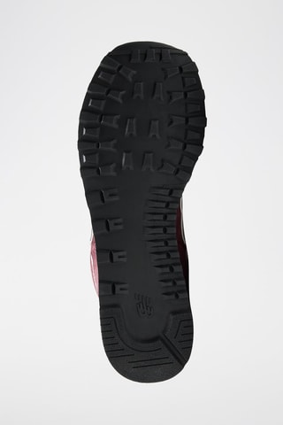 Sneakers en cuir 574 - Bordeaux