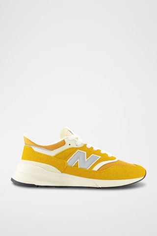 Sneakers en cuir 997R - Jaune