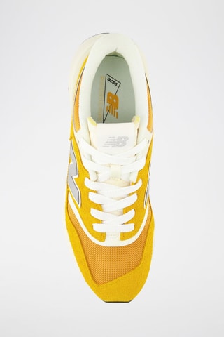 Sneakers en cuir 997R - Jaune