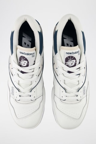 Sneakers en cuir 550 - Blanc