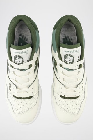 Sneakers en cuir 550 - Blanc