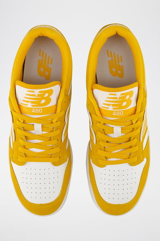 Sneakers en cuir 480 - Jaune