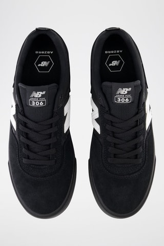 Sneakers en cuir 306 - Noir 