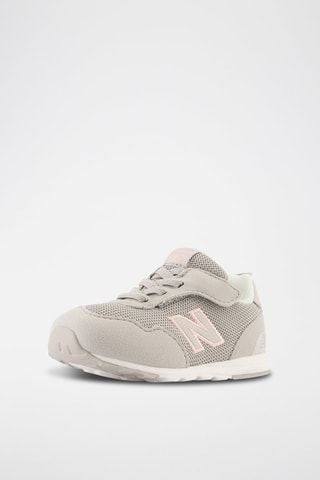 Sneakers en nubuck 515 - Gris et rose pâle
