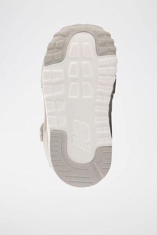 Sneakers en nubuck 515 - Gris et rose pâle