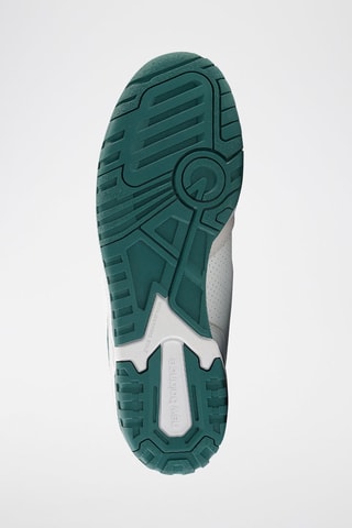 Sneakers en cuir 550 - Blanc et vert