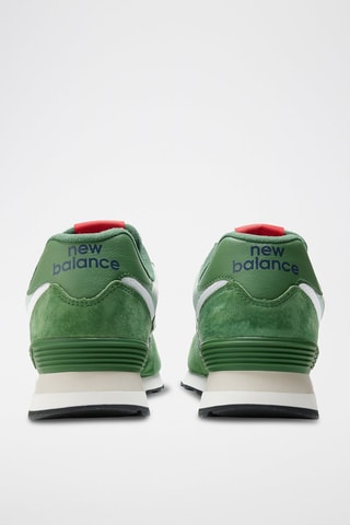 Sneakers en nubuck 574 - Vert