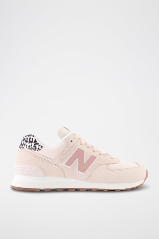 Sneakers en cuir 574 - Rose