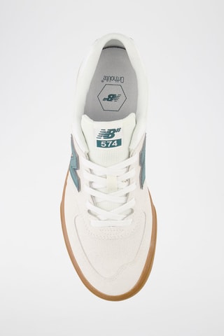 Sneakers en cuir Numeric 574 - Blanc