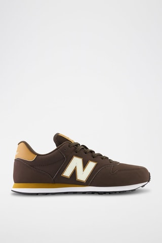 Sneakers en cuir 500 - Marron