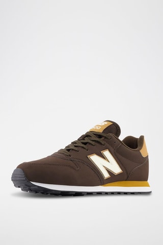 Sneakers en cuir 500 - Marron