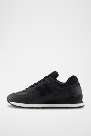 Baskets en cuir 574 - Noir