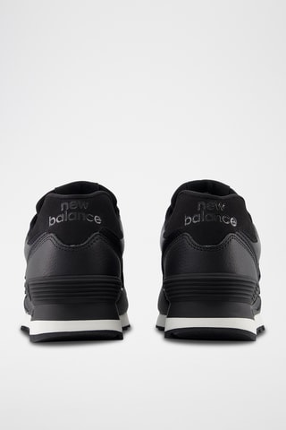 Baskets en cuir 574 - Noir