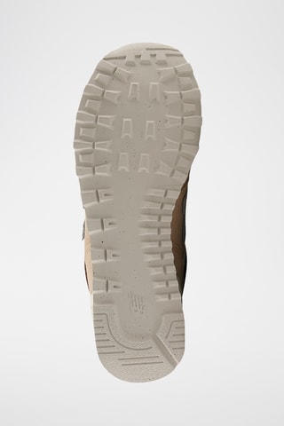 Baskets en cuir 574 - Taupe
