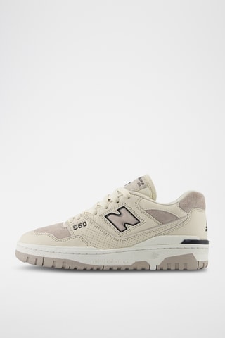 Baskets en cuir 550 - Beige