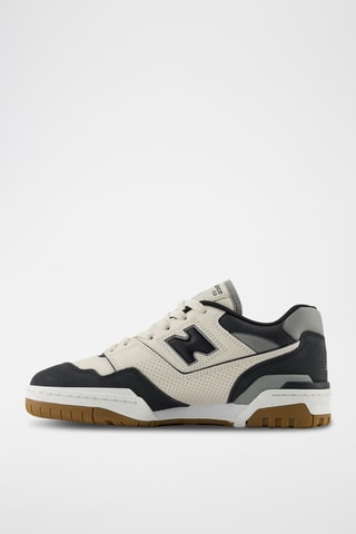 Baskets en nubuck 550 Lifestyle - Blanc et noir