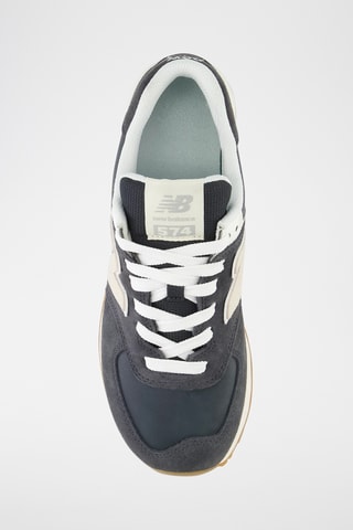 Baskets en cuir 574 - Gris