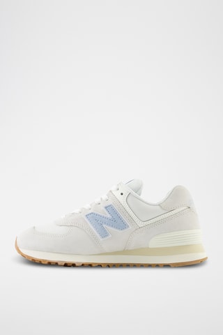 Baskets en cuir 574 - Blanc