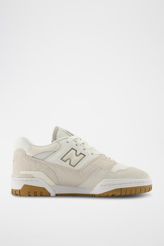 Baskets en cuir 550 - Blanc cassé