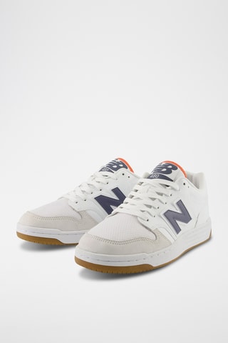 Baskets en cuir 480 - Blanc