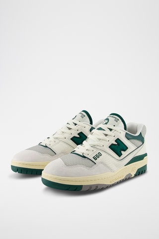 Baskets en cuir 550 - Blanc