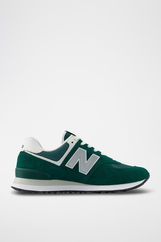 Baskets en cuir 574 - Vert