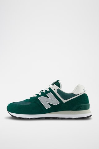 Baskets en cuir 574 - Vert
