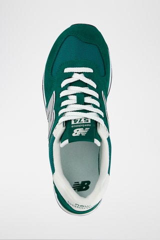 Baskets en cuir 574 - Vert