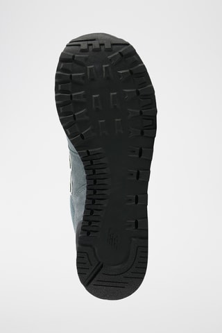 Baskets en nubuck 574 - Gris foncé