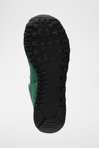 Baskets en nubuck 574 - Vert