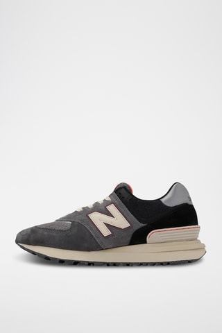 Baskets en nubuck 574 - Gris