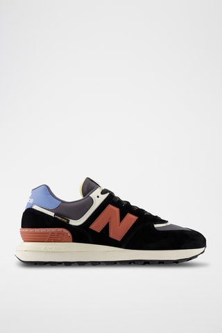 Baskets en cuir 574 - Noir