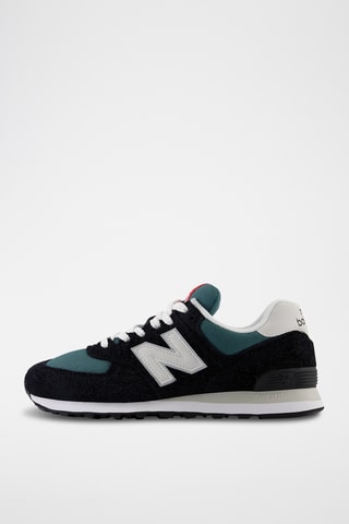 Baskets en cuir 574 - Noir