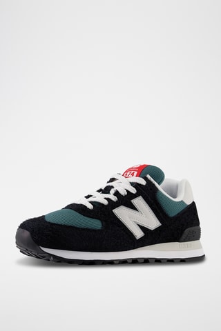 Baskets en cuir 574 - Noir