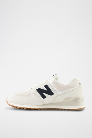 Baskets 574 Lifestyle - Beige et noir