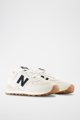 Baskets 574 Lifestyle - Beige et noir