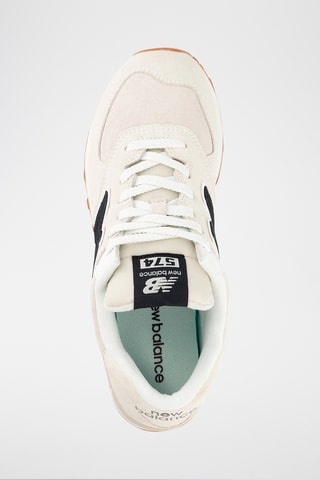 Baskets 574 Lifestyle - Beige et noir